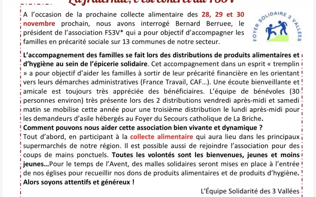 ON EN PARLE DANS LA PRESSE LOCALE